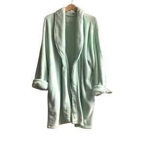 CLASSIC ELEMENTS- WOMENS GREEN ROBE SIZE X-LARGE